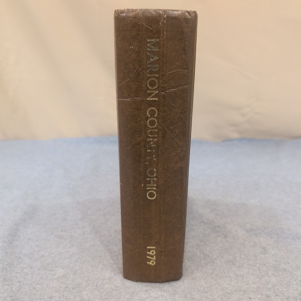 Marion County 1979 History Ohio Hardcover Book Marion County Historical Society - Picture 3 of 5